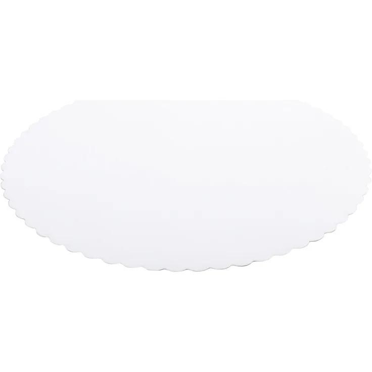 Zenker Tortenunterlage Fair Ø 28 cm 6 Stück aus lebensmittelechtem Papier in edlem Weiß