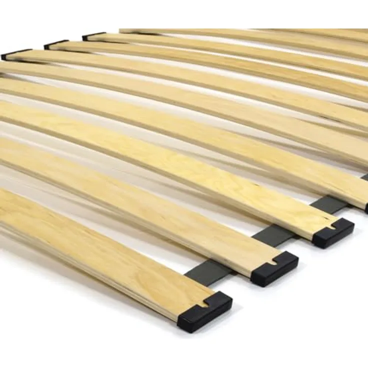 Furnify Rolllattenrost mit Federleisten, Birkensperrholz, optimaler Matratzenbelüftung, 18 Latten, einfache Montage, 120x200 cm