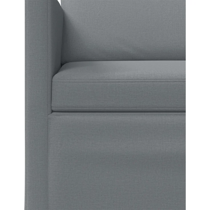vidaXL Sofa-Set 2 pcs Hellgrau Stoff 3433134 – Bild 4