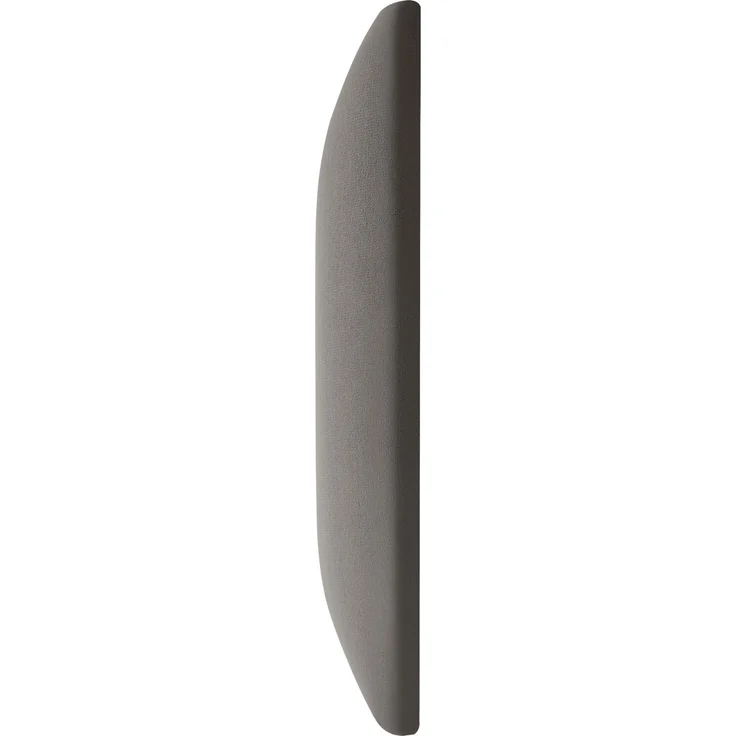 Wandkissenset Carpino 2-tlg. Samt 90x30 cm Dunkelgrau [neu. haus] – Bild 5