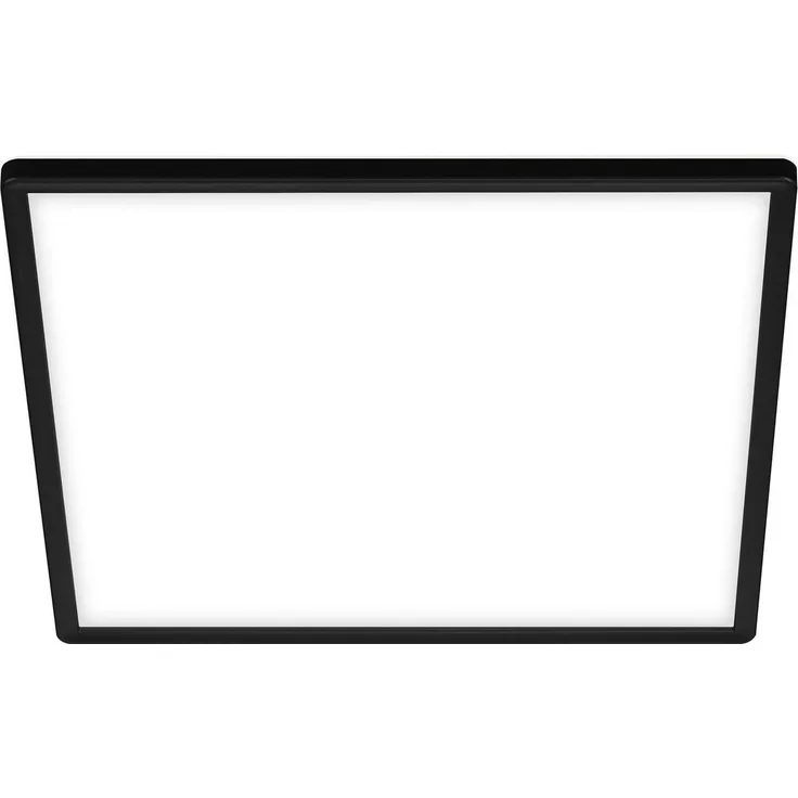 Di-Ka ultraflaches LED Panel Slim 29,3x29,3 cm schwarz mit Backlight