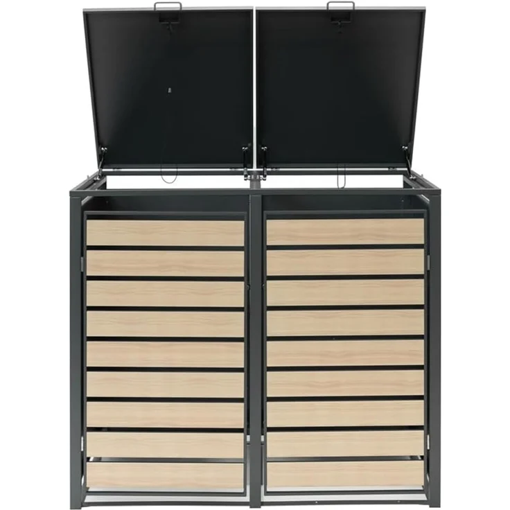 Westmann Metall Mülltonnenbox Lacina | 2x240 L | – Bild 3