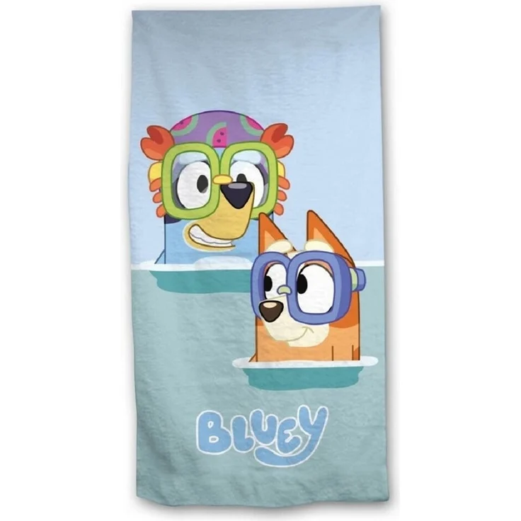 Bluey Baumwollhandtuch Badehandtuch Strandtuch 70x140 cm aus Baumwolle – Bild 5