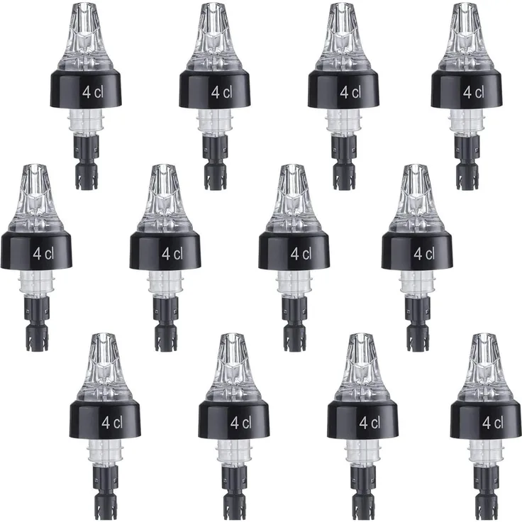 WESTMARK Flaschenausgießer »Auto-Pour« 4 cl, glasklar, 12 Stk. Dosierausgießer