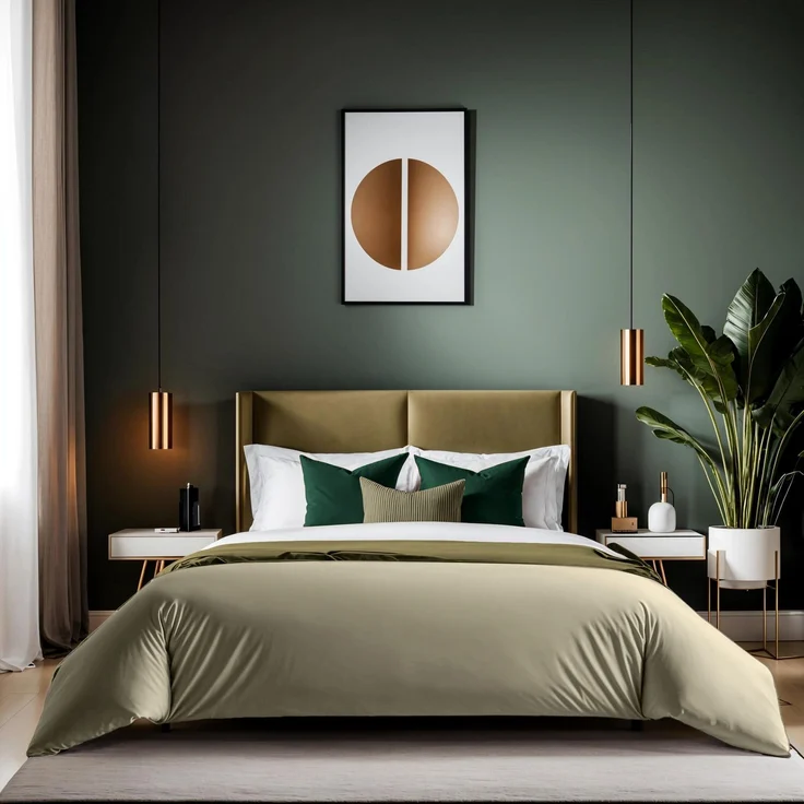 L'essentiel Maison 'Tonne Verte - 51' Ranforce Doppelbettbezug (FR) (IT) (DE), Beige, 200 x 200 cm – Bild 1