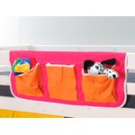 Betttasche für Hochbett Pink