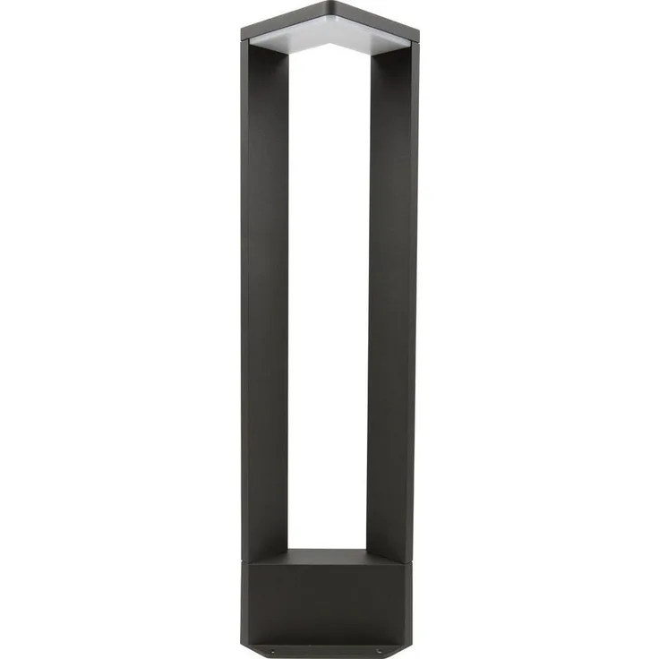 Heitronic Nr. 37268-HE Outdoor LED Sockelleuchte Bonita 60 anthrazit IP54