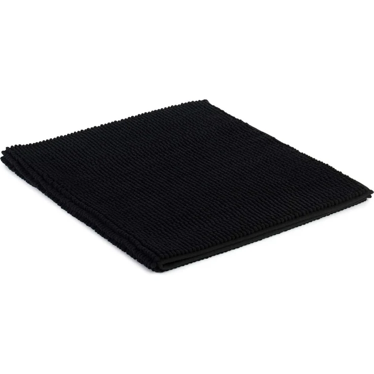 Gözze Badematte Chenille, Höhe 15 mm, rutschhemmend beschichtet, fußbodenheizungsgeeignet, Polyester, rechteckig, Badteppich, Uni Farben, besonders weich durch Microfaser, waschbar – Bild 3