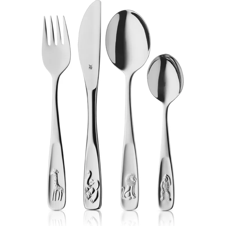 WMF Kinderbesteck-Set Tiere, 4-teilig – Bild 1