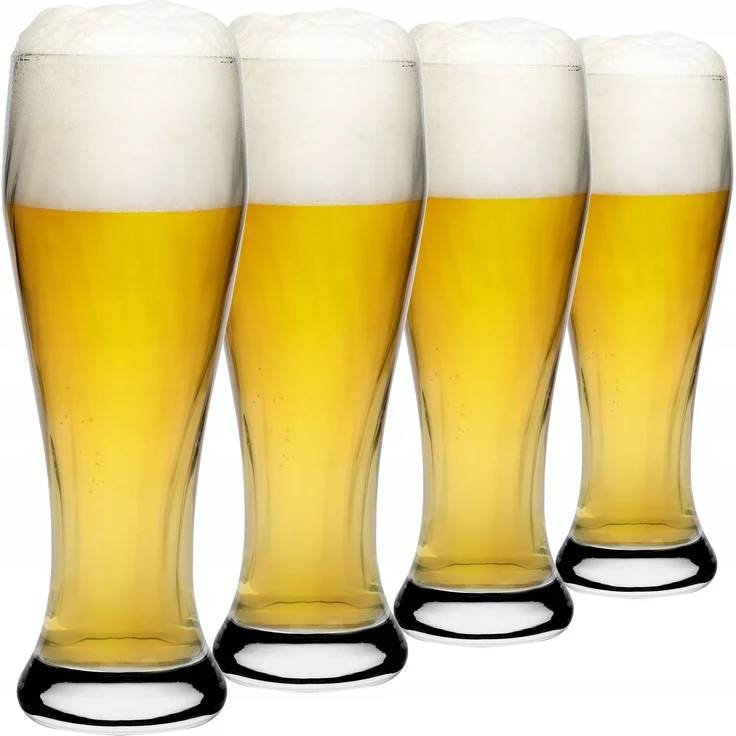 KADAX Bierkrüge Pokale Biergläser 665ml 4 Stk – Bild 1