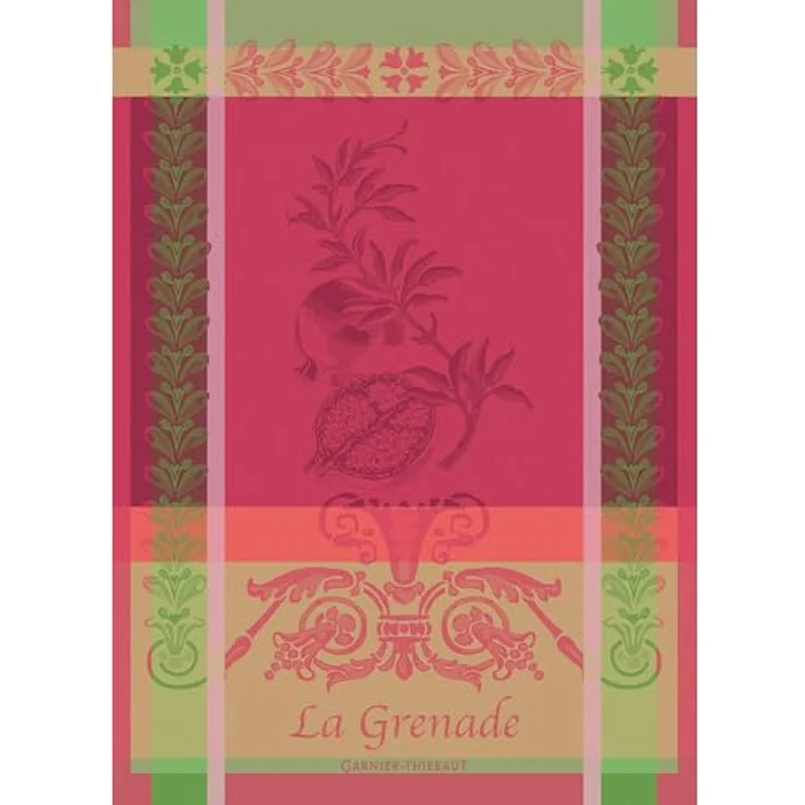 Garnier-Thiebaut Geschirrtuch Grenade Rose 56x77 cm – Bild 2