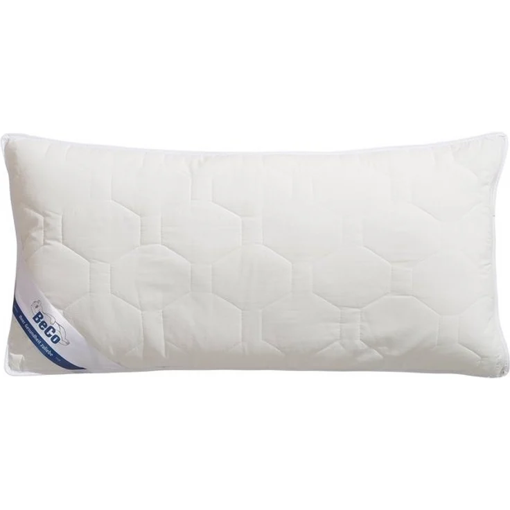 Beco Microfaserkissen Medibett, Kopfkissen, Füllung: Polyester, Bezug: Polyester oder Baumwolle, Bauchschläfer, Rückenschläfer, Seitenschläfer, Kissen 40x80 cm, 80x80cm, Allergiker geeignet (Hausstauballergiker) – Bild 4