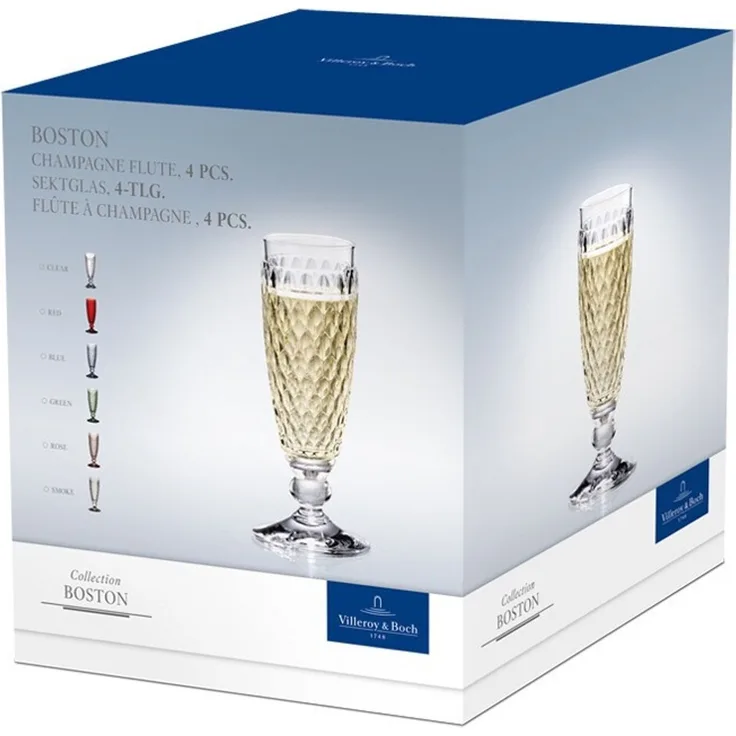 Villeroy & Boch Boston Coloured Sektglas 145 ml smoke