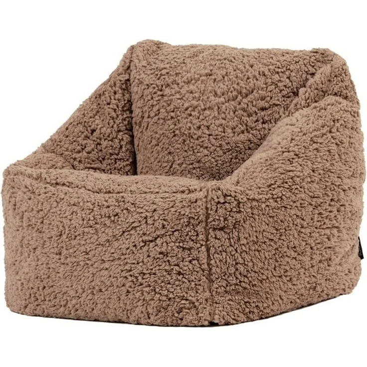 icon Sitzsack Flauschig für Kinder „Teddybär“, 55x44cm, Made in Germany, für Kinderzimmer – Bild 4