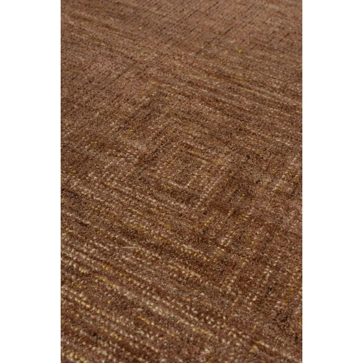 Teppich Maryland 200x300 Rust im Boho-Chic-Design aus Polyester – Bild 3