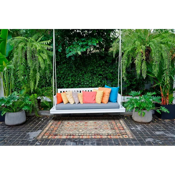Andiamo In- und Outdoorteppich Bonnie multicolor hell, 120 x 170 cm
