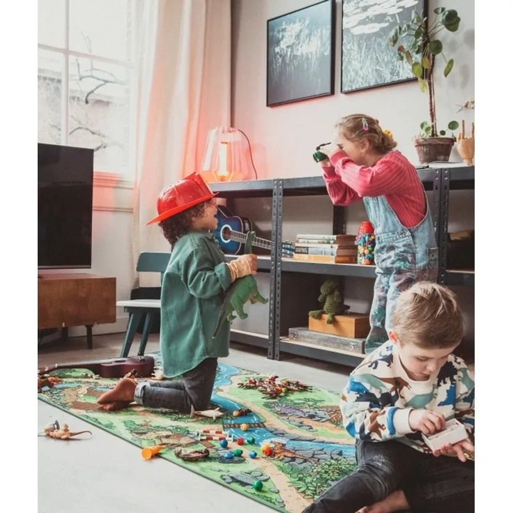 Spielteppich - Dino-Welt - 140 x 200 cm