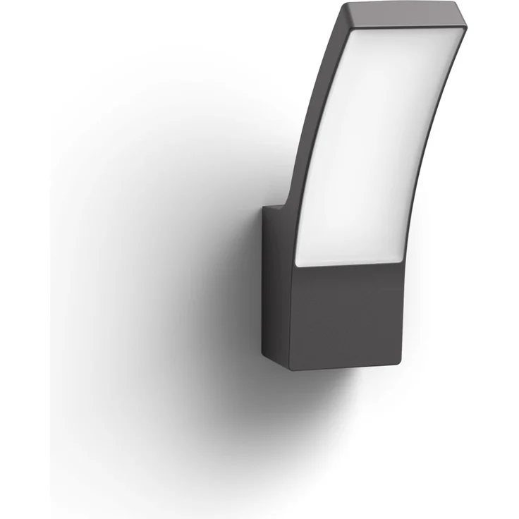 Philips LED Außenwandleuchte Splay anthrazit warmweiß – Bild 3