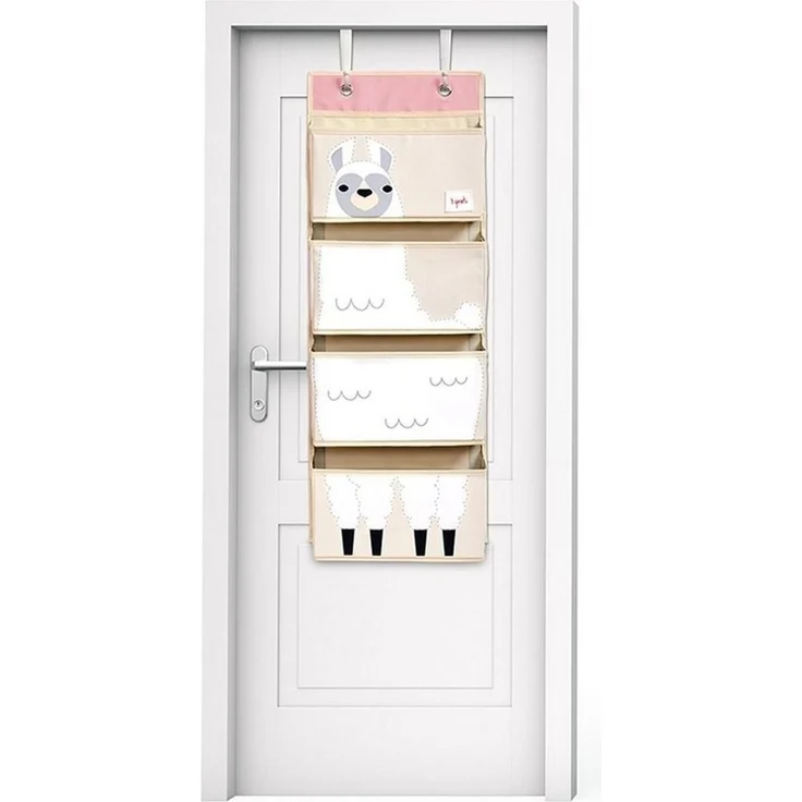Aufbewahrung im Kinderzimmer, Wand - Utensilo, \"Lama\", 94x35,5 cm, von 3 sprouts – Bild 2