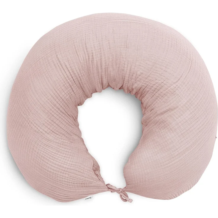 Ehrenkind Stillkissen Musselin aus hochwertiger Bio Baumwolle, Schwangerschaftskissen, Seitenschläferkissen, OEKO-TEX® STANDARD 100 Klasse 1 zertifiziert – Bild 1