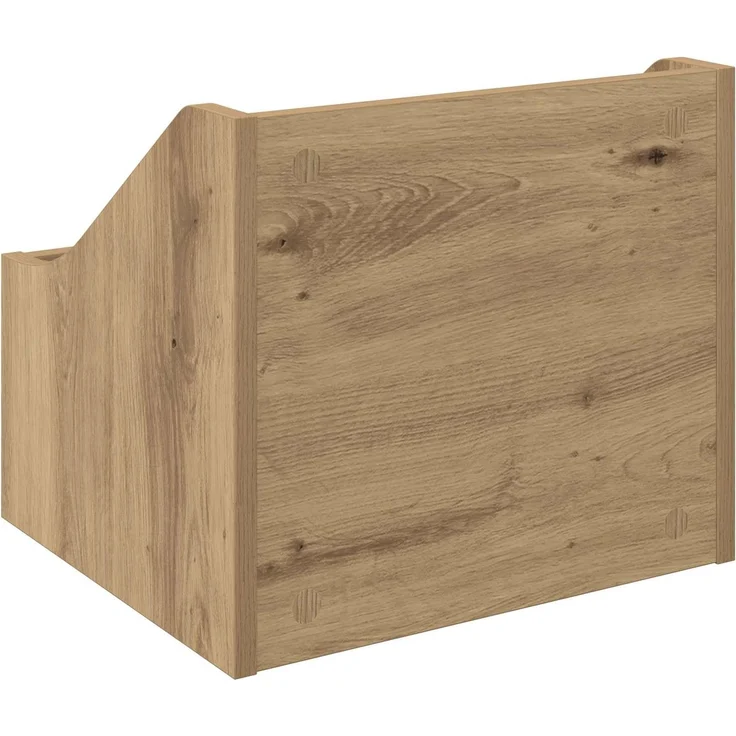 vidaXL LP Plattenbox Artisan-Eiche 37 x 33 x 32 cm Holzwerkstoff 8012776 – Bild 6
