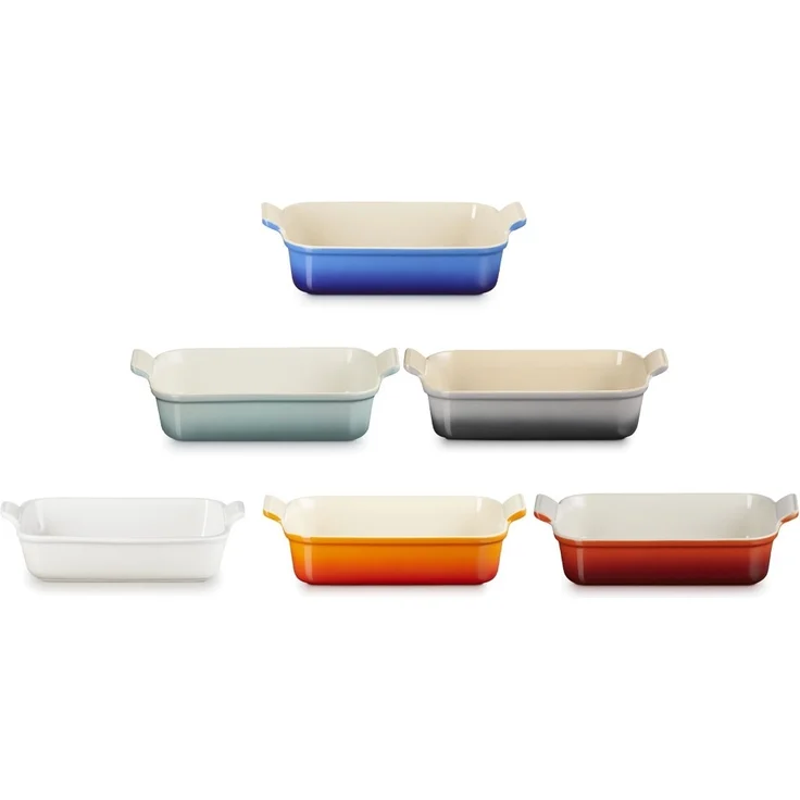 LeCreuset Auflaufform rechteckig 26cm Tradition | Auswahl Sea Salt : Sea Salt – Bild 7