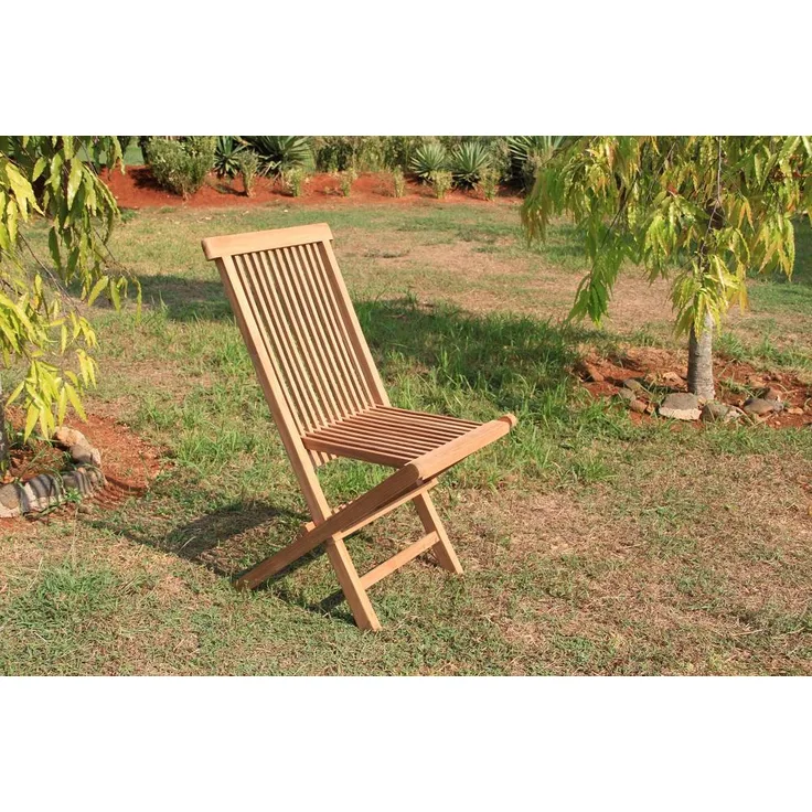 Premium Teak Klappstuhl Gartenstuhl Gartensessel Klappsessel Stuhl nachhaltig
