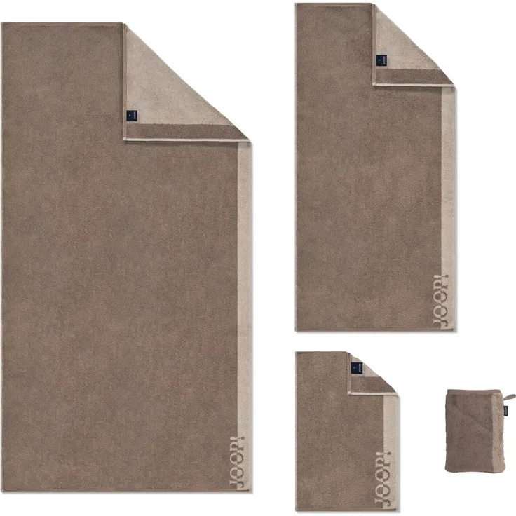 JOOP! Handtücher Tone Doubleface Sand 1689 37 80 x 150 cm