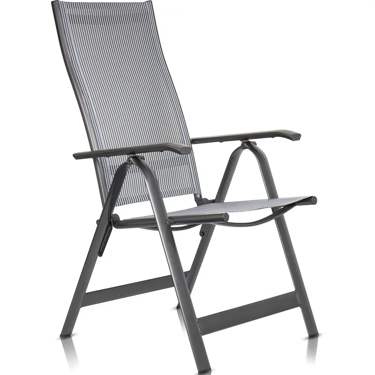 RUBBERNECK Alu Gartenstuhl Binz Stuhl Gartensessel Hochlehner Klappstuhl