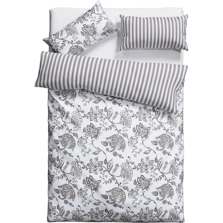 OTTO home Bettwäsche Nordby, Renforcé, 2 teilig, Bettwäsche aus Baumwolle, skandinavisches Design, ab Größe 135x200 cm – Bild 2