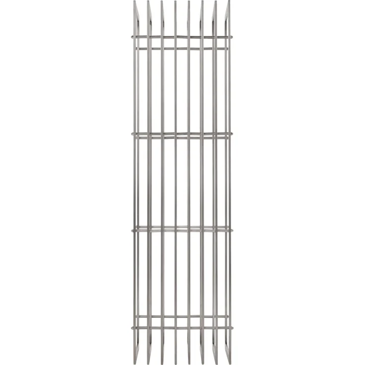 CLP Kaminholzständer Irving Edelstahl,40x50x150 cm – Bild 5