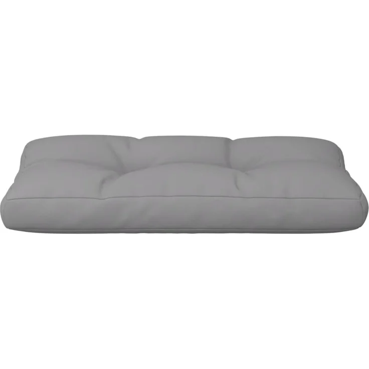 vidaXL Palettenkissen, Stoff, Grau 70 x 40 x 12 cm – Bild 4