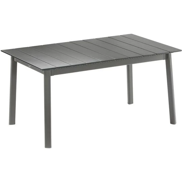 Tisch Oron ALU-Platte 154 cm Titane