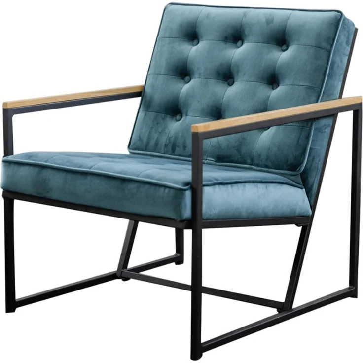 KAWOLA Sessel ARLY, Bezug Stoff Velvet versch. Farben