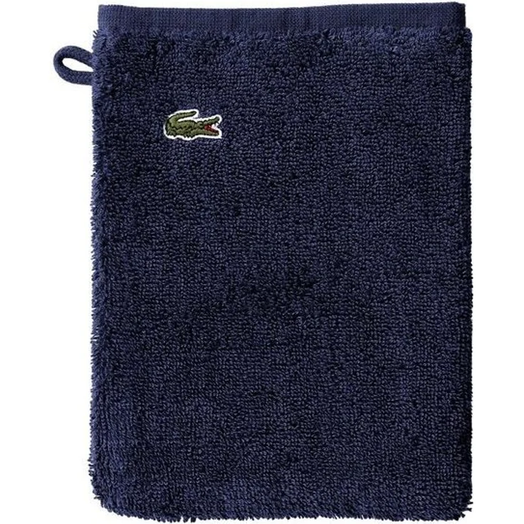 Lacoste Waschhandschuh L LE CROCO (4tlg), (4-St), mit Label-Applikationen – Bild 4