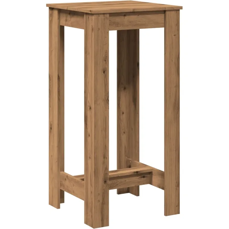 vidaXL Bartisch Artisan-Eiche 51x50x103,5 cm Holzwerkstoff 854408