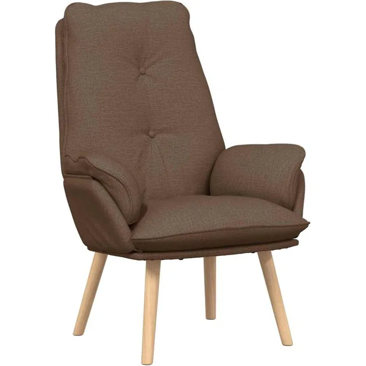 vidaXL Sessel Braun 69 x 74 x 93 cm Sherpa-Stoff 42001854