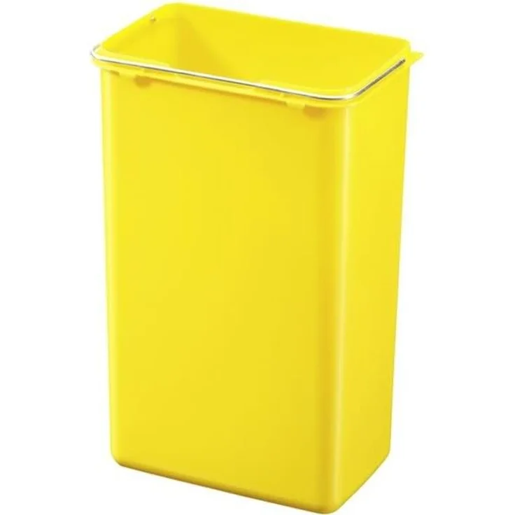 Hailo 'Öko Trio Plus L' Mülltrennsystem, Stahlblech, 27 (3x9) Liter, Edelstahl – Bild 5