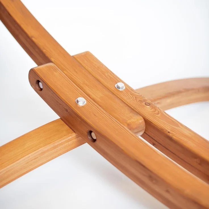 Maera Eucalyptus - Gestell aus FSC™-zertifiziertem Eukalyptus für Kingsize-Hängematten Braun – Bild 7