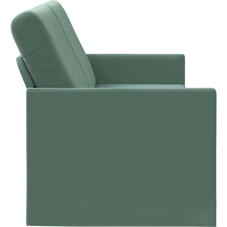 vidaXL 3-Sitzer Sofa Meergrün 190 x 81 x 82 cm Samt (V) 42041131 – Bild 4