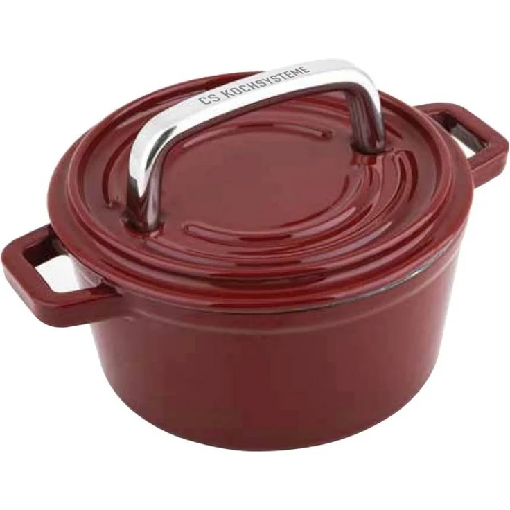 Carl Schmidt Sohn Fleischtopf Alpen, Gusseisen, Ø 14 cm, Induktion – Bild 2