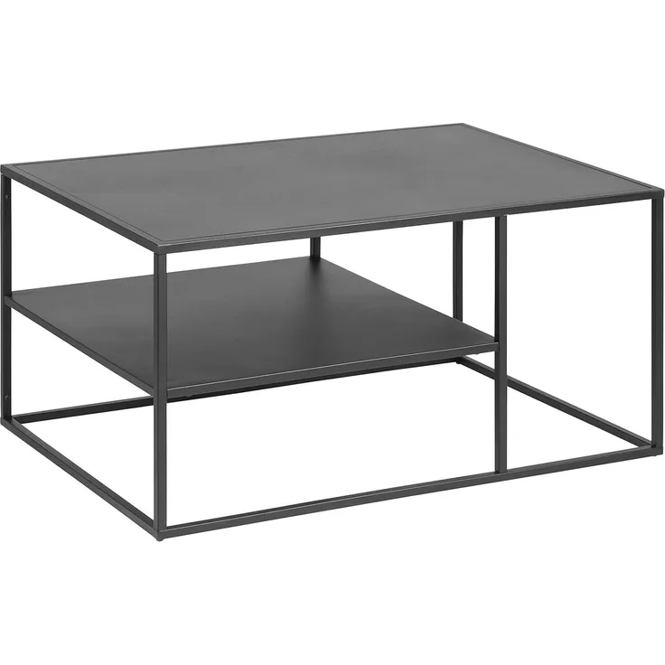 'Newton' Couchtisch, Stahl schwarz, 45 x 60 x 90 cm