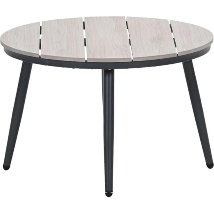 Garden Impressions Gartentisch Gartentisch Loungetisch Beistelltisch Margriet rund 70 cm Nonwood (Tisch, 1-St, 1 Tisch), pflegeleicht / wetterfest / stabil – Bild 1