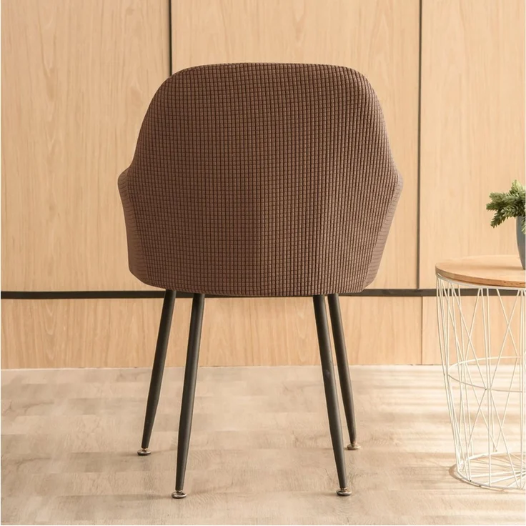 Zyronn Stuhlhusse Stretch Stuhlhussen-Bezüge Mit Armlehne, Stuhlhusse – Bild 4