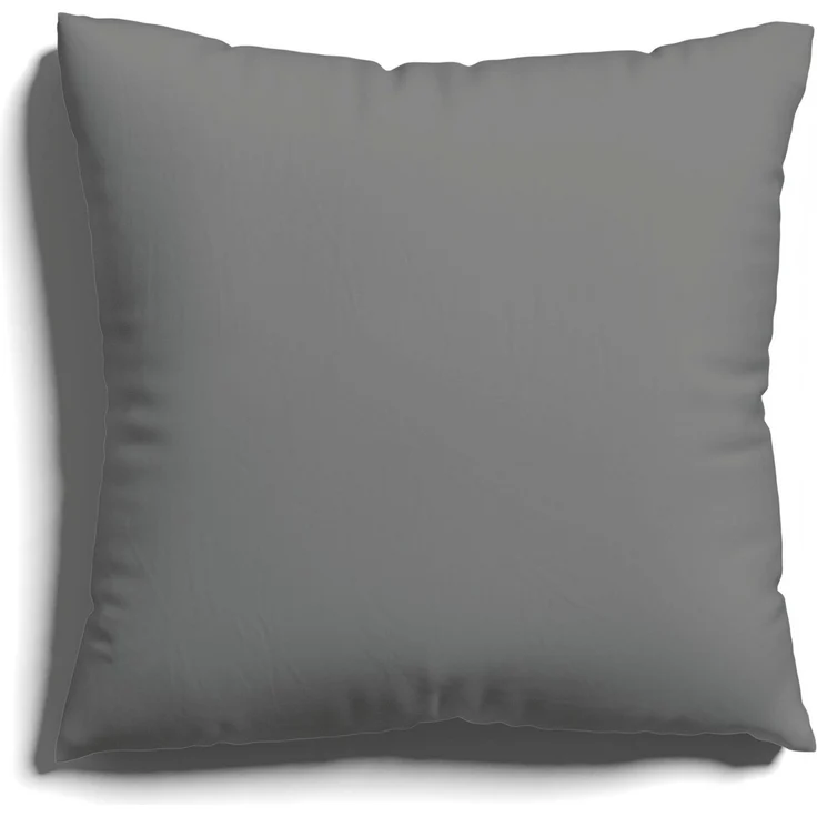 Schlafgut 'EASY' Kissenbezug, Jersey, Grey Mid, 80x80 cm – Bild 5