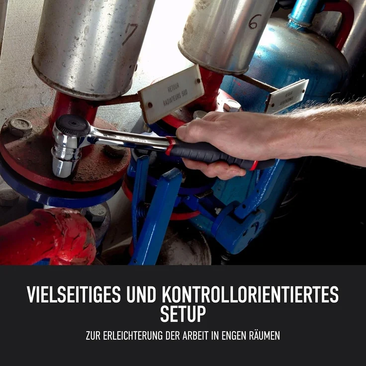 Facom Steckschluessel-Set 1/4Z 1/2Z 55-tlg – Bild 4