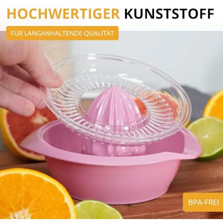 Westmark Zitrus- und Orangenpresse Limetta 0,5 L rosa – Bild 10