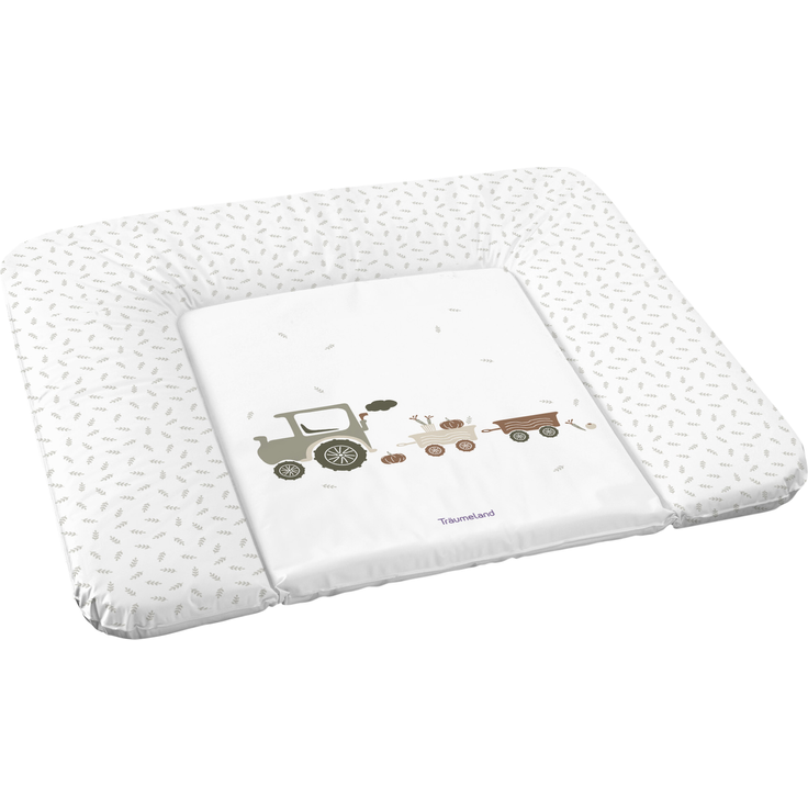 Wickelauflage Little Farm grün 75 x 75 cm – Bild 2