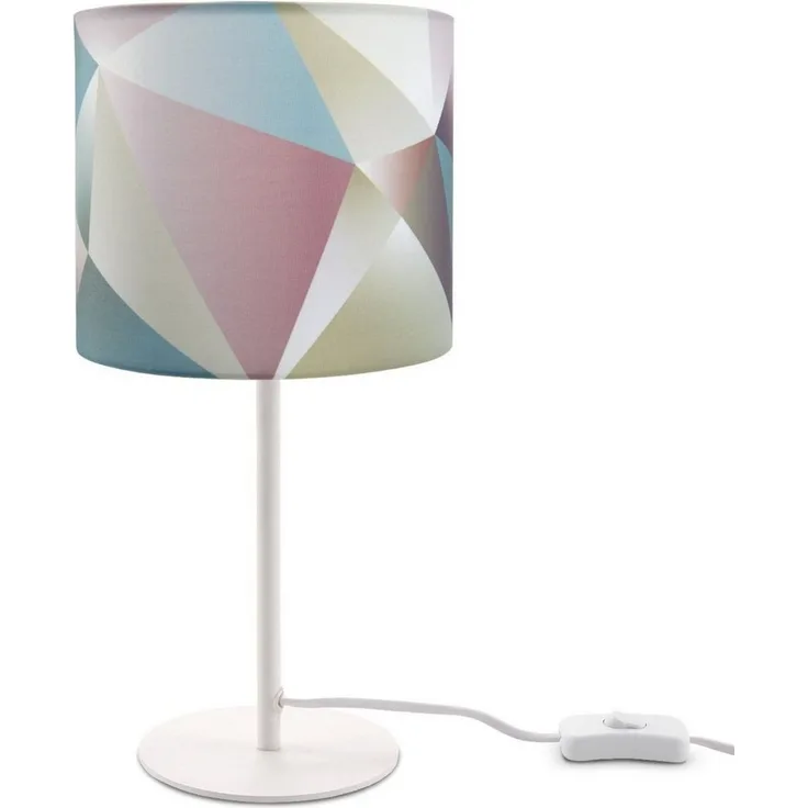Paco Home Tischleuchte Kosy 309, ohne Leuchtmittel, LED E14 Lampe, Für Wohnzimmer Und Schlafzimmer, Pastellfarben, Deko