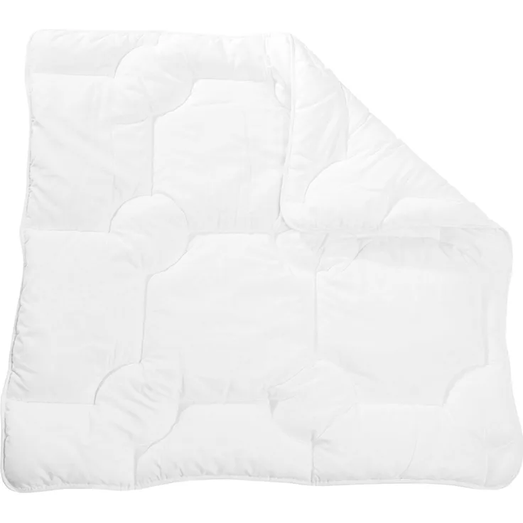 ZOLLNER 'Mikrofaser' Baby-Bettdecke 80x80 cm